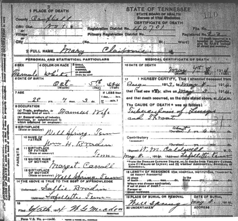 Death Certificates for 1966-1967 Indexed by Name - Utah 
