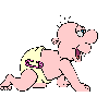 crawling baby