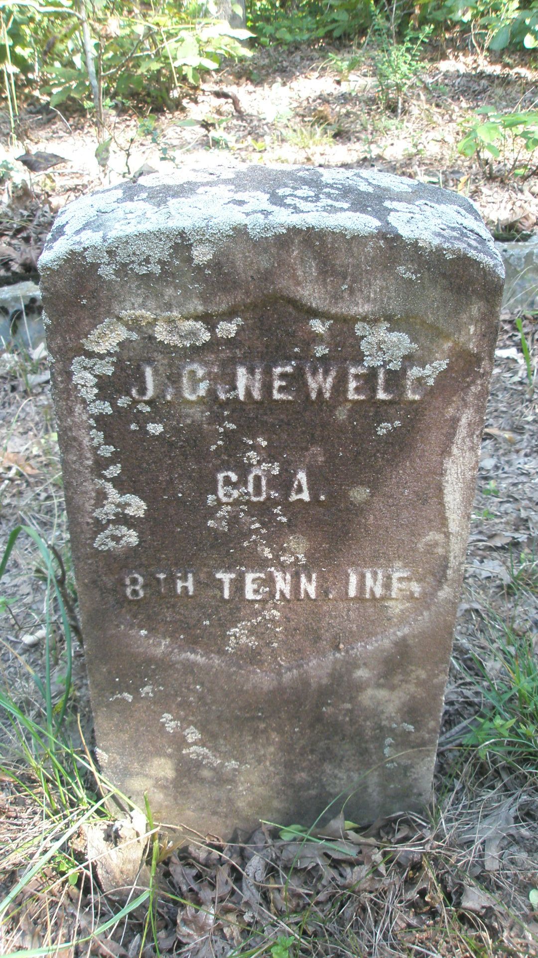 james newell headstone