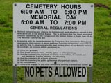 Cemetery Rules
