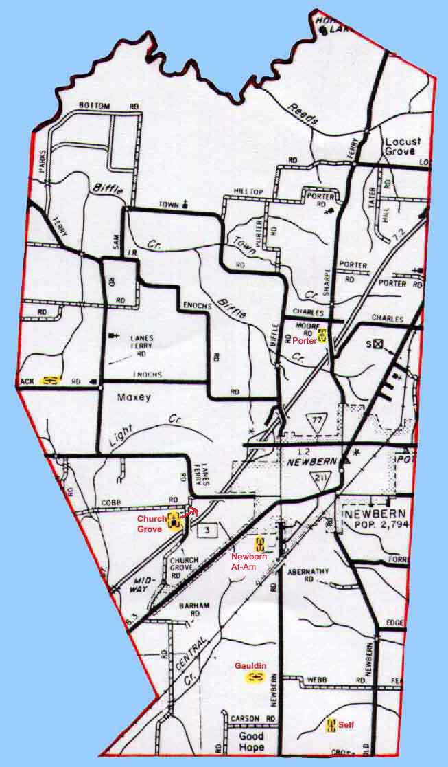 Dyer County TNGen Civil District Maps