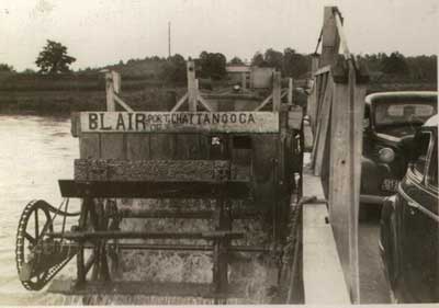 Blair's Ferry Paddle Wheel