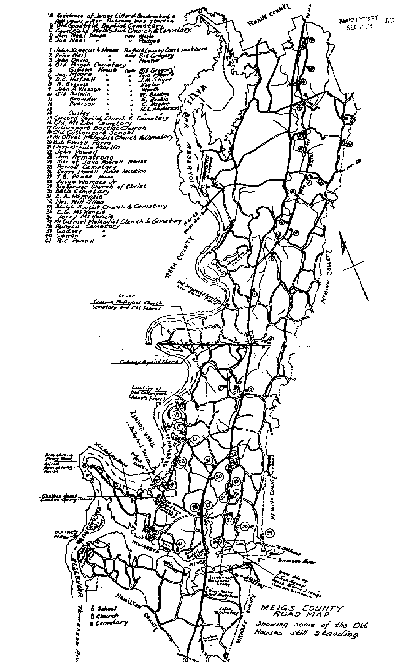 Small Meigs County Map