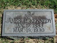 Sheriff James Pinkney Kennedy's Grave