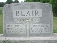 Deputy Sheriff Thomas
S. Blair's Grave
