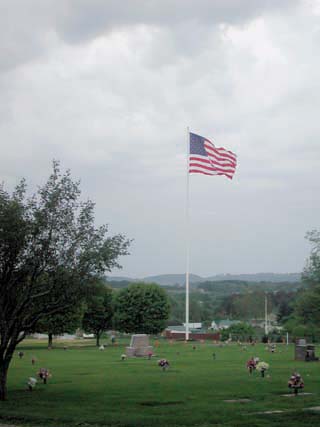 Monroe Co., TN Veterans Flag
Memorial from Highway 411