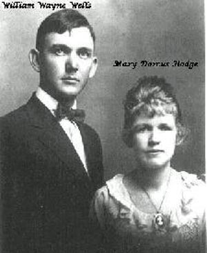 William Wayne and Mary Dorcus Hodge Wells