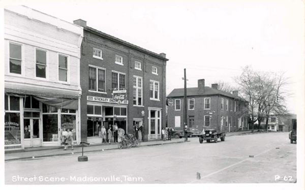 Main Street in Madisonville, TN