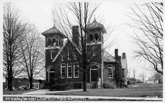 Presbyterian Church in Madisonville - Ca. Late 1940's