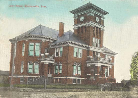 Monroe County Courthouse - Ca 1910