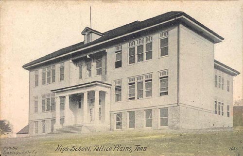 Old Tellico Plains High School 1912-1937