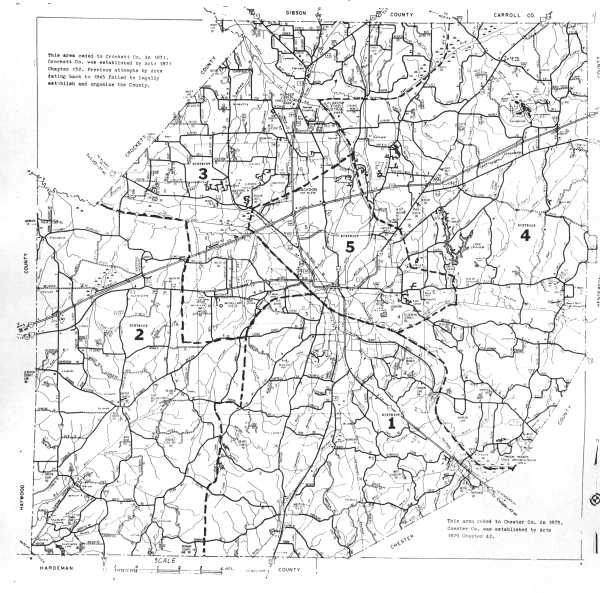 MAPS OF MADISON COUNTY, TENNESSEE