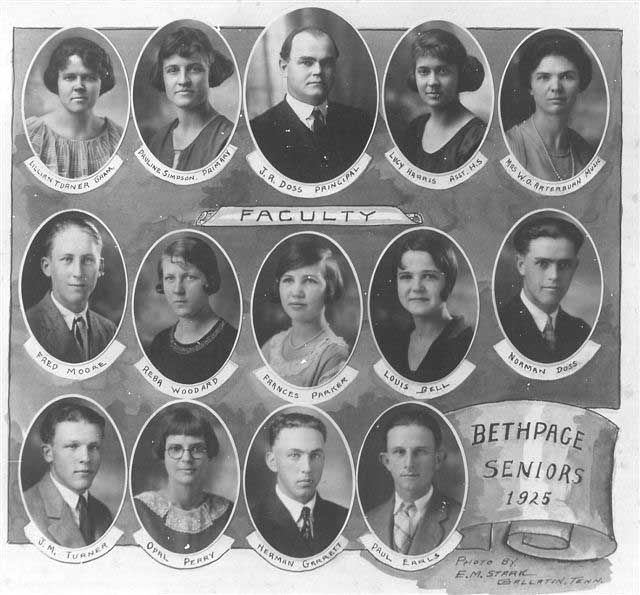 Bethpage High School Seniors 1924 Photo