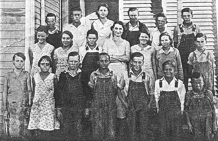 Cottontown School Children around 1930