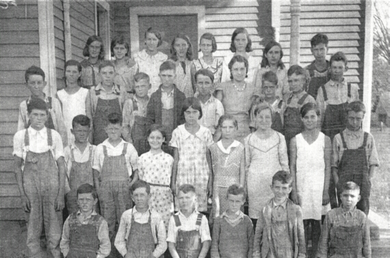 Cottontown School Children around 1933