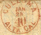Culloma postmark