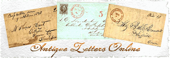 Antique Letters Online - Click Here