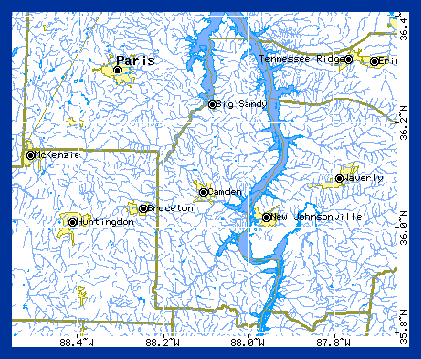 Benton County Map