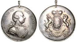 King George III Indian Peace Medal