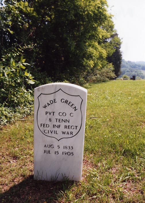 Wade Green Gravestone
