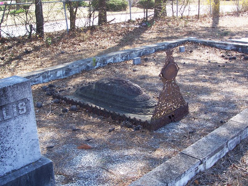 Cast Iron Grave Cover, 
overall view