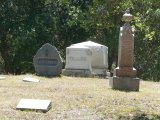 Near private mausoleums