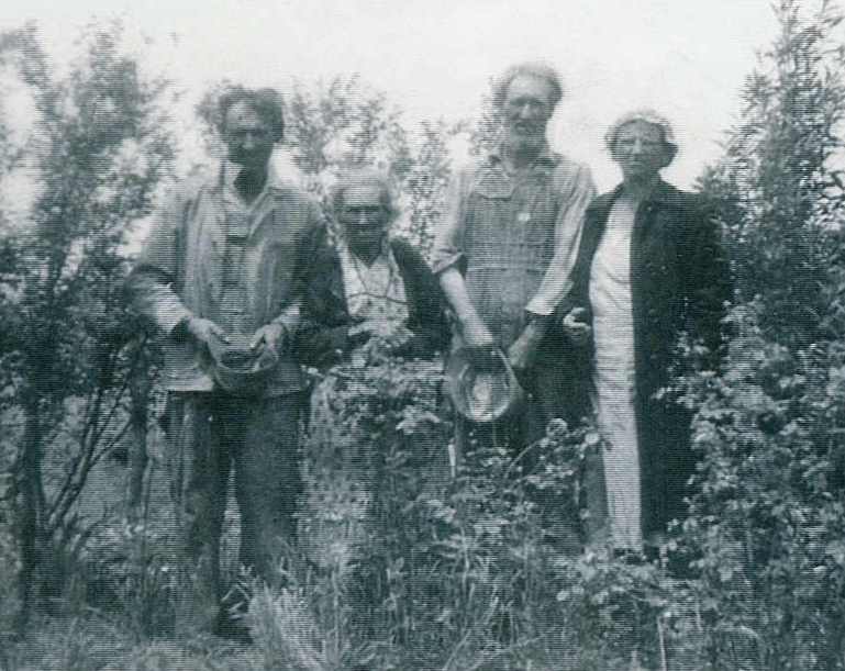 Emma Parkinson (Hunter) BRADEN with sons, Lauderdale Co. TN