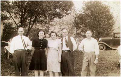 James Franklin (Jim), Margaret Frances Kline Matlock, Elizabeth Kline Jones, William Lowry Kline III, and Wiley Blair Kline