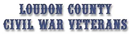 Loudon County Civil War Veterans