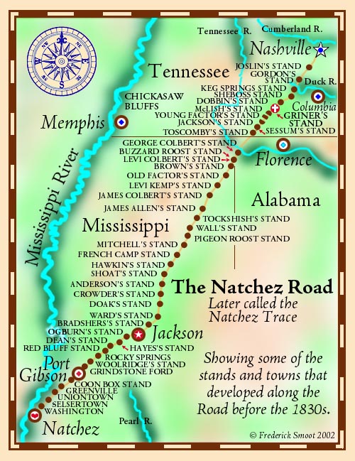 Natchez Trace Map (118k)