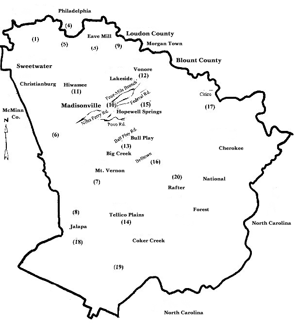 Monroe County District Locations