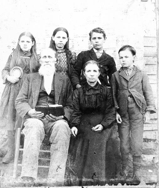 The Asa James Anderson Family