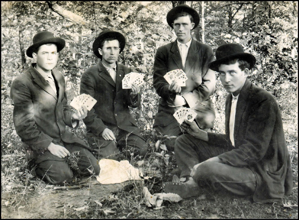 Card Players of Tellico Mountains