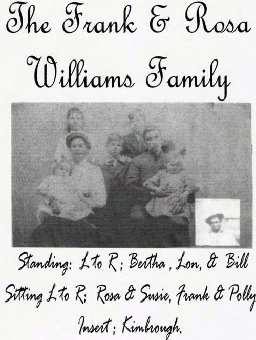 Frank & Rosa Harris Williams