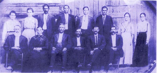 James Madison & Amelia Mildred Selvidge Patterson Family