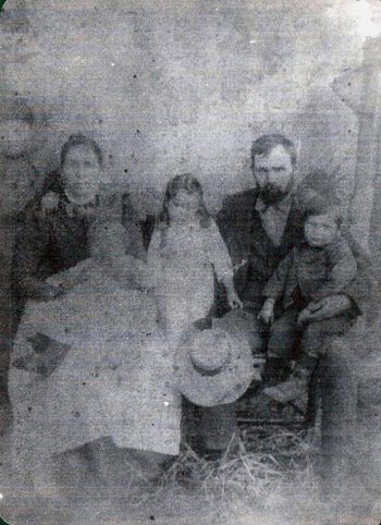 Josiah S. Martin & Martha Elizabeth Cook Martin Family