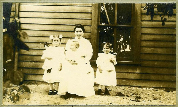 Molly Patterson Burke & some children