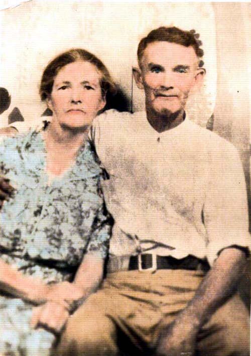 Ollie & Nola Ellen Morton Harrell