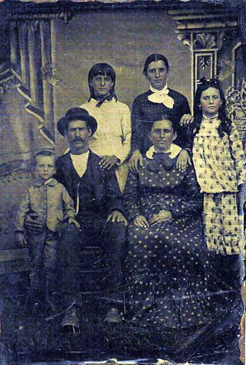 Orville Rice & Mary Marshall & Family