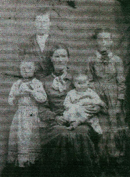 Sarah Walker Williams and children