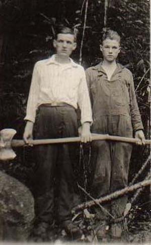 Charles (Charlie) Lewis Spivey & Unknown