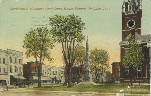 Confederate Monument and Courthouse Square
