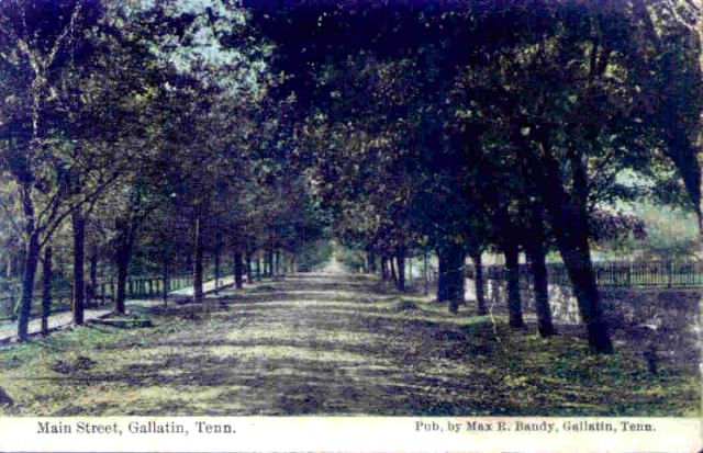 Main St. in Gallatin 1912