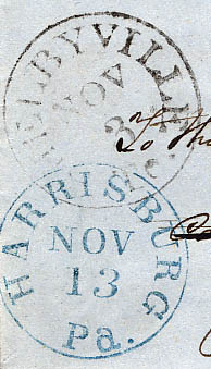 Bedford TN
Harrisburg PA
postmarks