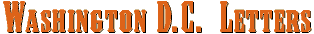 City of Washington Letters