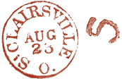 St Clairville OH postmark